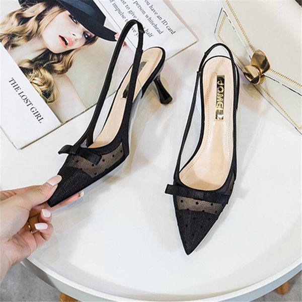 sandals summer 2021 mesh ess sandals. female high heel casual lady single shoe simple all-match comfortable high-heeled shoes1, Black
sandals summer 2021 mesh ess sandals. female high heel casual lady single shoe simple all-match comfortable high-heeled shoes1, Black