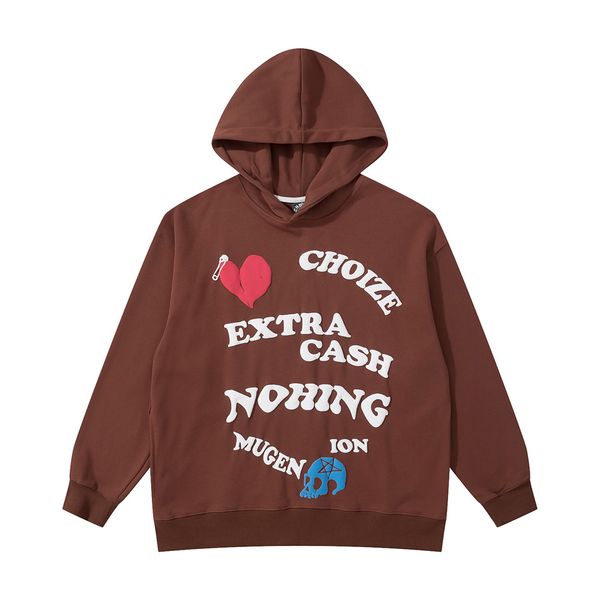 puff hoodie sweatshirt men women foam letter printed hooded black sweatshirts pullovers
puff hoodie sweatshirt men women foam letter printed hooded black sweatshirts pullovers