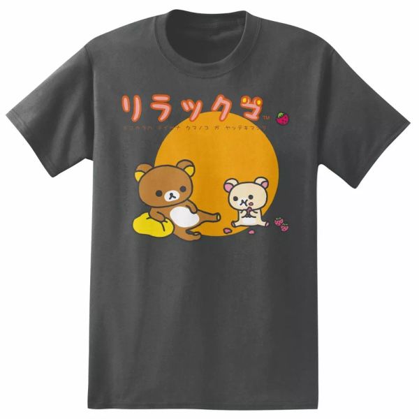 rilakkuma and korilakkuma eat strawberries t-shirt nwt 100% authentic & licensed, White;black
rilakkuma and korilakkuma eat strawberries t-shirt nwt 100% authentic & licensed, White;black