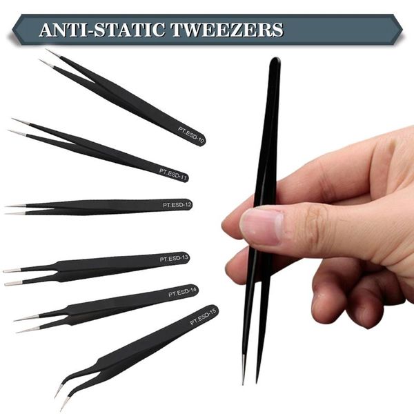 professional hand tool sets stainless steel industrial safety repair tweezers anti-static set electronic component
professional hand tool sets stainless steel industrial safety repair tweezers anti-static set electronic component