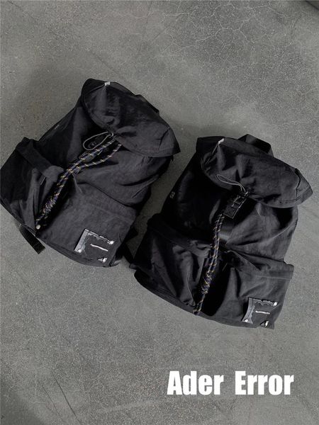 backpack men women 1:1 drawstring flap casual metal zipper inside adererror mark bags ader error backpacks
backpack men women 1:1 drawstring flap casual metal zipper inside adererror mark bags ader error backpacks