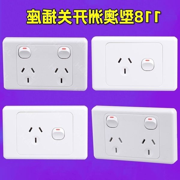 standard two opening six hole 10a / 15a australian new zealand wall switch socket panel 118
standard two opening six hole 10a / 15a australian new zealand wall switch socket panel 118