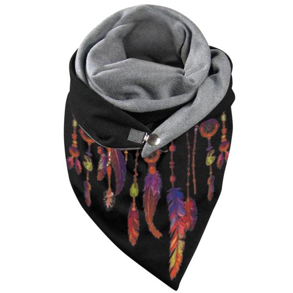 scarves fringed feather print button soft wrap casual warm shawls winter scarf for women foulard femme neck bandana l4, Blue;gray
scarves fringed feather print button soft wrap casual warm shawls winter scarf for women foulard femme neck bandana l4, Blue;gray