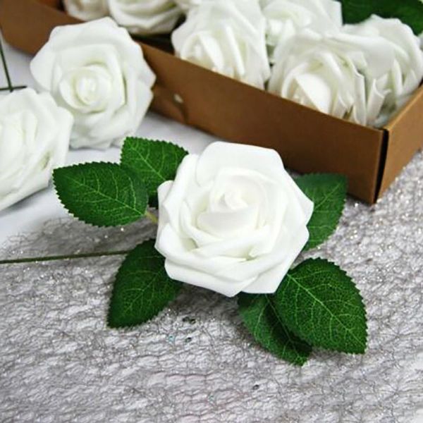 decorative flowers & wreaths 25pcs 8cm rose heads artificial wedding bride bouquet pe foam with stem decoration birthday gift
decorative flowers & wreaths 25pcs 8cm rose heads artificial wedding bride bouquet pe foam with stem decoration birthday gift