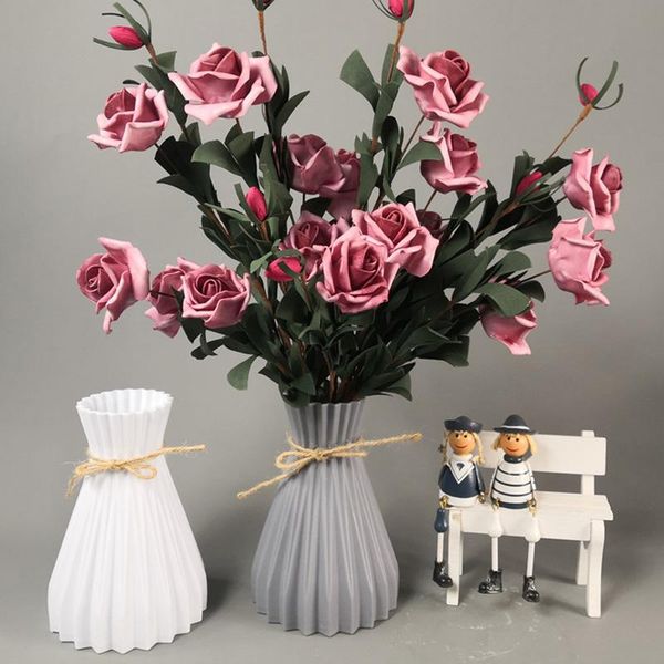 vases 1pcs pure color nordic style micro landscape flower vase rattan weaving plastic home decoration nice gift
vases 1pcs pure color nordic style micro landscape flower vase rattan weaving plastic home decoration nice gift