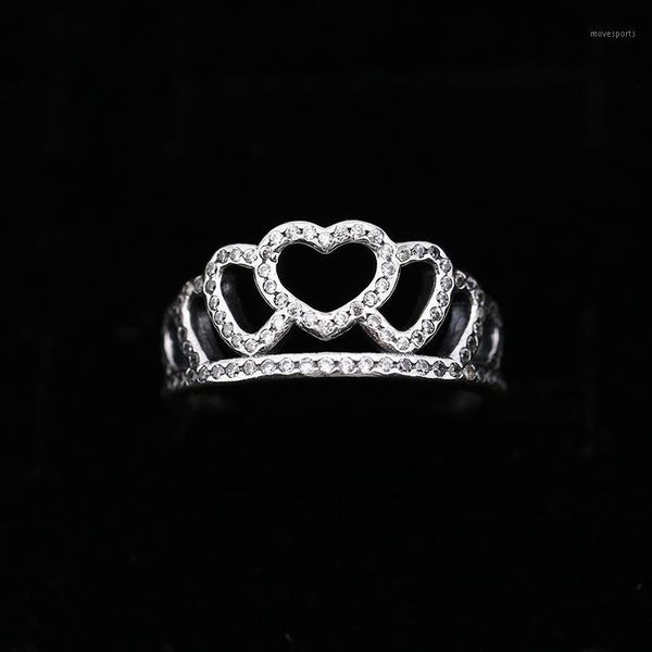 cluster rings genuine 925 sterling silver hearts crown tiara, cz ring compatible with european jewelry1, Golden;silver
cluster rings genuine 925 sterling silver hearts crown tiara, cz ring compatible with european jewelry1, Golden;silver