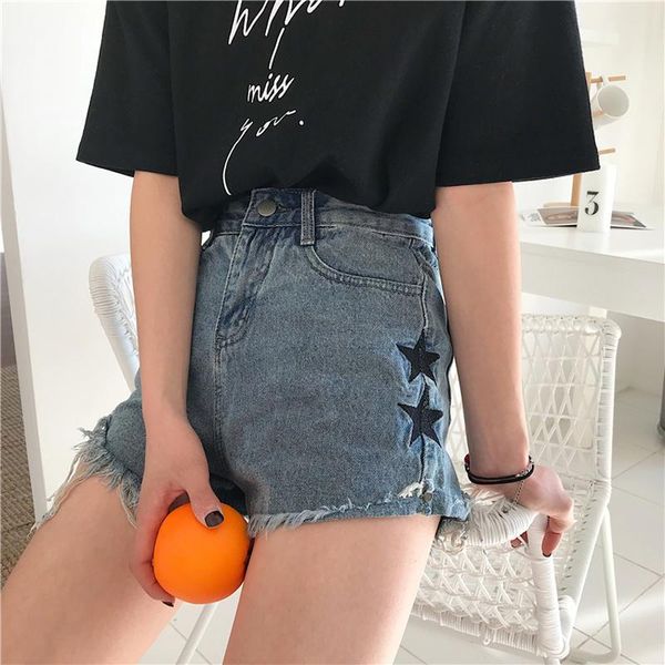 summer denim shorts for women vintage rolled loose high waist pants fashion tassel female pant women's jeans, Blue
summer denim shorts for women vintage rolled loose high waist pants fashion tassel female pant women's jeans, Blue