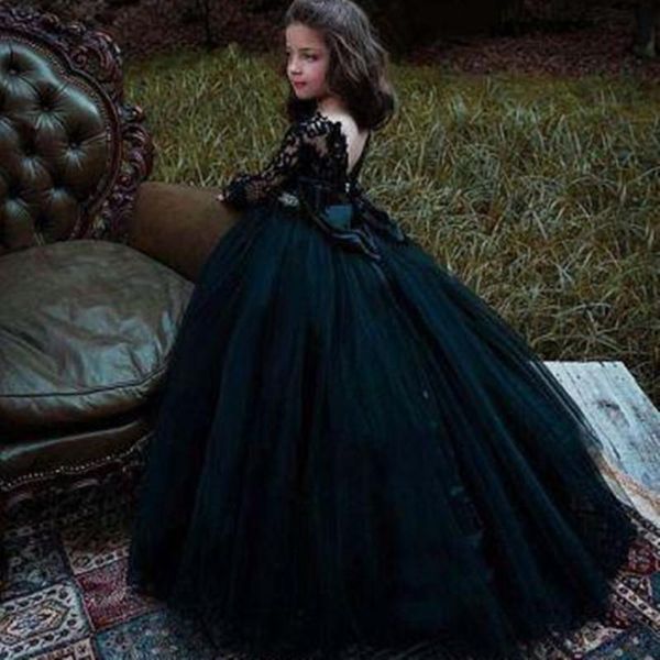 girl's dresses black long sleeve flower girl for wedding crystal sash beaded lace appliques pageant gowns girls kids formal wear, Red;yellow
girl's dresses black long sleeve flower girl for wedding crystal sash beaded lace appliques pageant gowns girls kids formal wear, Red;yellow