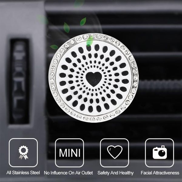 car fragrance air freshener stainless steel with crystal diffuser locket for auto interior decoration solid perfume vent clip
car fragrance air freshener stainless steel with crystal diffuser locket for auto interior decoration solid perfume vent clip