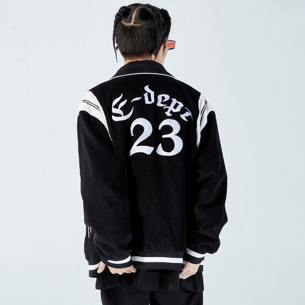 men's jackets european and american embroidered letter sewn velvet men's jacket high street fashion brand loose lapel baseball 9wi, Black;brown
men's jackets european and american embroidered letter sewn velvet men's jacket high street fashion brand loose lapel baseball 9wi, Black;brown