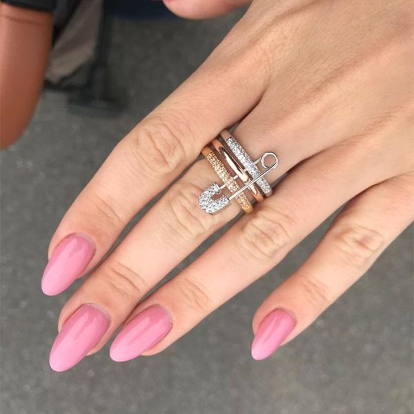 cluster rings 2021 women set unique wide gold finger pin with cubic zirconia inlay prom for girls anillos mujer bague, Golden;silver
cluster rings 2021 women set unique wide gold finger pin with cubic zirconia inlay prom for girls anillos mujer bague, Golden;silver