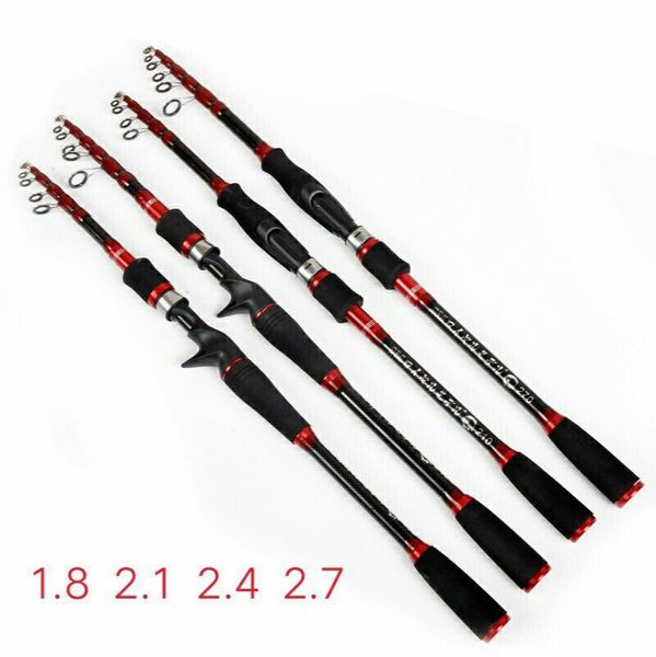 carbon fiber fishing rod 1.8 2.1 2.4 2.7 portable travel sea boat spinning/casting rods
carbon fiber fishing rod 1.8 2.1 2.4 2.7 portable travel sea boat spinning/casting rods