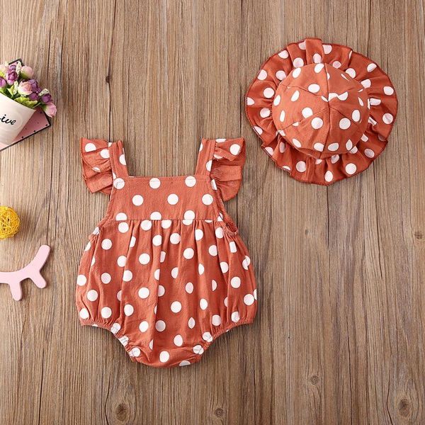 rompers 2021 baby summer clothing born girls toddler infant jumpsuit bodysuit+hats dots print clothes sunsuit beachwear, Blue
rompers 2021 baby summer clothing born girls toddler infant jumpsuit bodysuit+hats dots print clothes sunsuit beachwear, Blue