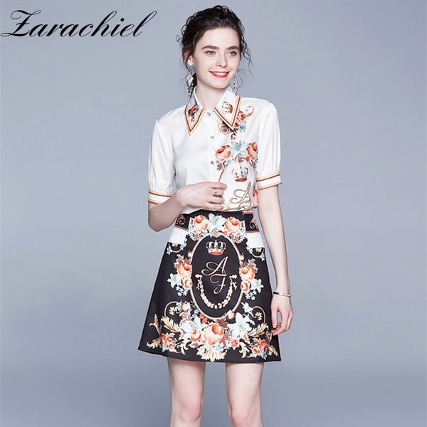 skirts fashion two set office ladies rose skirt and short sleeve shirt women flower printed blouse summer 2 piece outfit, Black
skirts fashion two set office ladies rose skirt and short sleeve shirt women flower printed blouse summer 2 piece outfit, Black