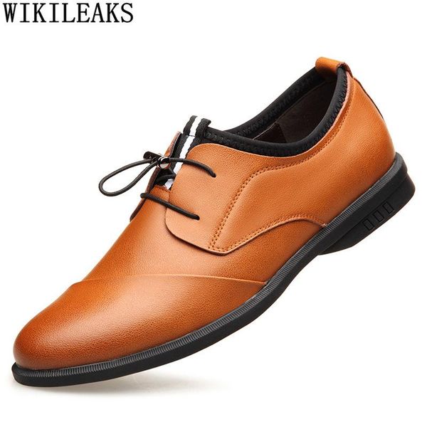 wedding dress mens formal shoes genuine leather office 2021 oxford business for men brown chaussures, Black
wedding dress mens formal shoes genuine leather office 2021 oxford business for men brown chaussures, Black