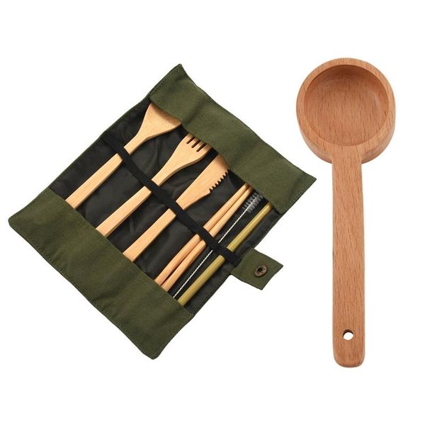 spoons 1 set green wooden outdoor travel portable cutlery & pcs long handle natural spoon
spoons 1 set green wooden outdoor travel portable cutlery & pcs long handle natural spoon