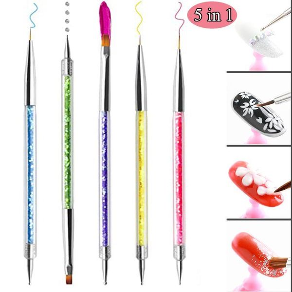 pcs/set double-ended nail dotting pen liner brush art brushes nails point drill drawing tools set salon kits1, Yellow
pcs/set double-ended nail dotting pen liner brush art brushes nails point drill drawing tools set salon kits1, Yellow