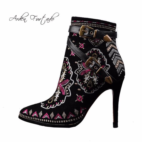 boots arden furtado 2021 winter large size stilettos heel brand shoes ankle ethnic leather suede flowers fashion, Black
boots arden furtado 2021 winter large size stilettos heel brand shoes ankle ethnic leather suede flowers fashion, Black