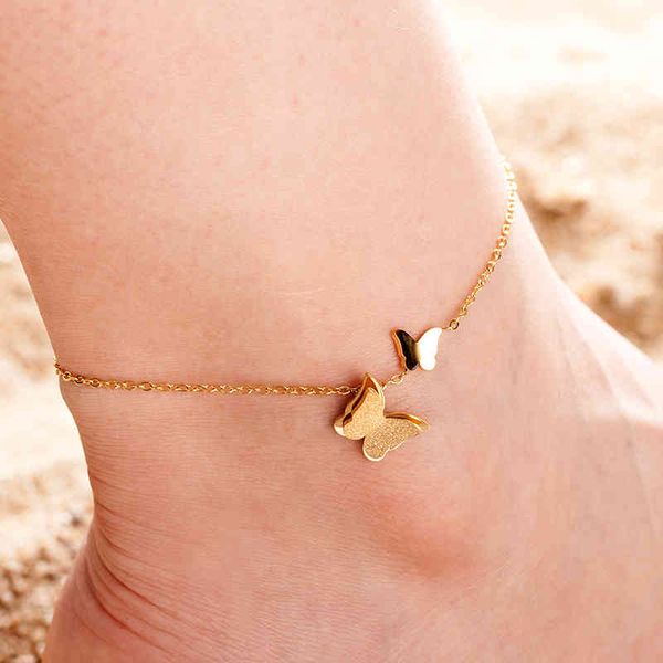 butterfly pendant anklet leg chain summer yoga beach bracelet stainless steel women's girl initial jewelry gift, Red;blue
butterfly pendant anklet leg chain summer yoga beach bracelet stainless steel women's girl initial jewelry gift, Red;blue