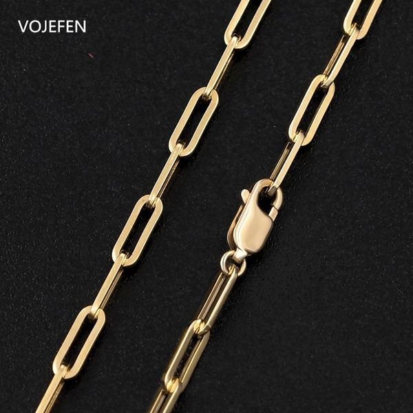 chains vojefen 18k gold chain necklace for women men | real paper clip necklaces rectangle oval choker fashion jewellry, Silver
chains vojefen 18k gold chain necklace for women men | real paper clip necklaces rectangle oval choker fashion jewellry, Silver