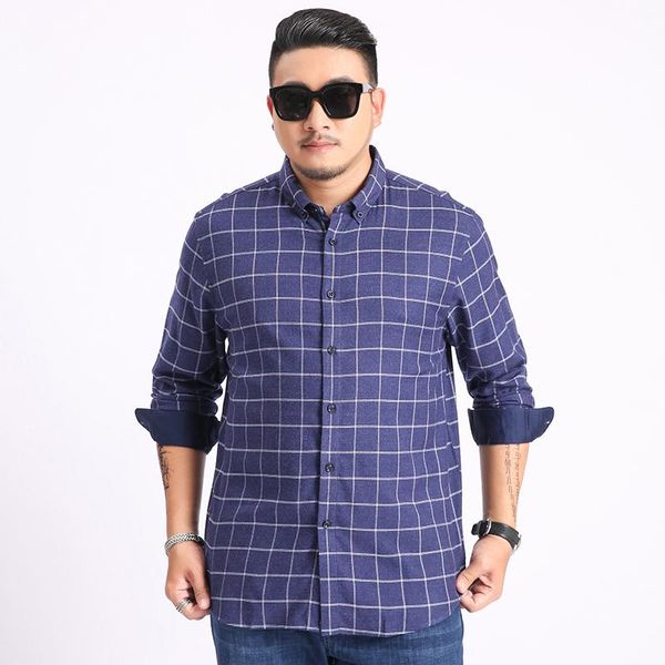 men's casual shirts 2021 8xl 9xl large size plaid autumn and winter red blue long-sleeved lapel business classic shirt 30 years old, White;black
men's casual shirts 2021 8xl 9xl large size plaid autumn and winter red blue long-sleeved lapel business classic shirt 30 years old, White;black