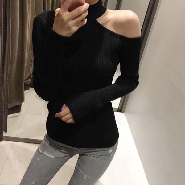 women's sweaters ggright 2021 spring turtleneck women casual knitted pullovers white pink black sweater female off shoulde, White;black
women's sweaters ggright 2021 spring turtleneck women casual knitted pullovers white pink black sweater female off shoulde, White;black