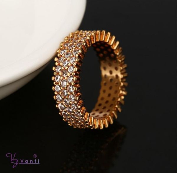 wedding rings classic copper brass 3 row cubic zirconia jewelry gold color ring for women ladies, Slivery;golden
wedding rings classic copper brass 3 row cubic zirconia jewelry gold color ring for women ladies, Slivery;golden