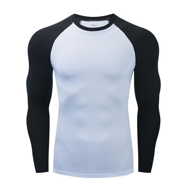 running t shirt men print fitness patchwork long sleeve t-shirt brand bodybuilding workout shirts jerseys, Black;blue
running t shirt men print fitness patchwork long sleeve t-shirt brand bodybuilding workout shirts jerseys, Black;blue