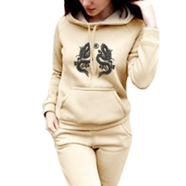 women's two piece pants 2021 women harajuku tracksuit dragon print set female autumn gothic hooded sweatshirts +pants outfits sport sui, White
women's two piece pants 2021 women harajuku tracksuit dragon print set female autumn gothic hooded sweatshirts +pants outfits sport sui, White