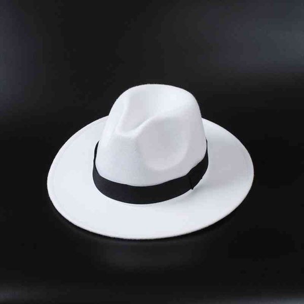 winter fedoras hat men felt classic jazz hats floppy women casual fedora panama cap for white party, Blue;gray
winter fedoras hat men felt classic jazz hats floppy women casual fedora panama cap for white party, Blue;gray