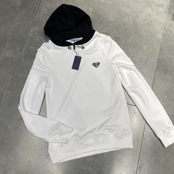 brand hoodie p family contrast color women's 2021 autumn new triangular black and white thin versatile loose pullover top
brand hoodie p family contrast color women's 2021 autumn new triangular black and white thin versatile loose pullover top