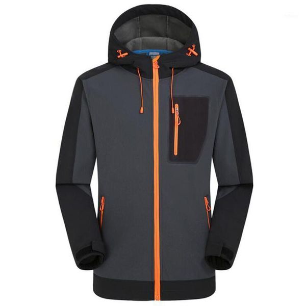 men's jackets soft shell fleece jacket men casual techwear windbreaker hooded coats male mountaineering hiking sports thermal jaquetas, Black;brown
men's jackets soft shell fleece jacket men casual techwear windbreaker hooded coats male mountaineering hiking sports thermal jaquetas, Black;brown