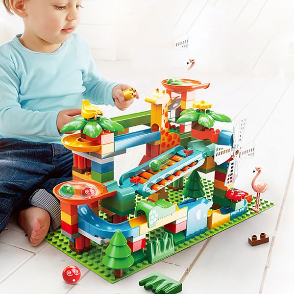 new marble race run big size building blocks plastic funnel slide diy assembly bricks toys for children christmas gifts
new marble race run big size building blocks plastic funnel slide diy assembly bricks toys for children christmas gifts