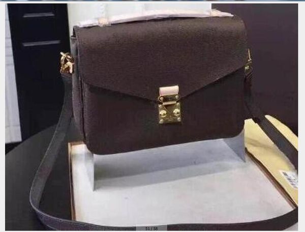 high messenger bag quality genuine leather women's handbag pochette metis shoulder bags crossbody bags 2 color leather
high messenger bag quality genuine leather women's handbag pochette metis shoulder bags crossbody bags 2 color leather