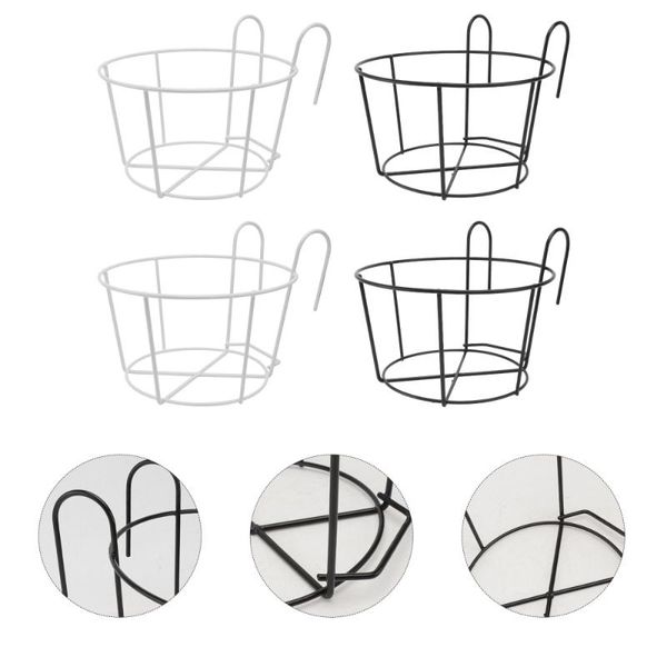 hooks & rails 4pcs wall hanging flowerpot holder chic round plant pot rack bonsai
hooks & rails 4pcs wall hanging flowerpot holder chic round plant pot rack bonsai