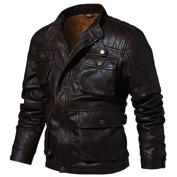 biker jacket men winter jackets motorcycle faux leather coats male thick overcoat jaqueta de couro masculino size 5xl men's fur &, Black
biker jacket men winter jackets motorcycle faux leather coats male thick overcoat jaqueta de couro masculino size 5xl men's fur &, Black