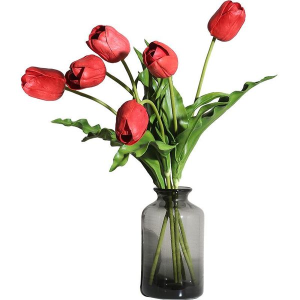 decorative flowers & wreaths european artificial tulip flower silk cloth plants festival decoration for home decor ornament
decorative flowers & wreaths european artificial tulip flower silk cloth plants festival decoration for home decor ornament