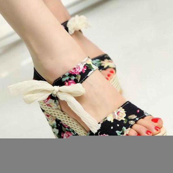 sandals shoes women summer sweet flowers buckle open toe wedge floral high-heeled platform, Black
sandals shoes women summer sweet flowers buckle open toe wedge floral high-heeled platform, Black