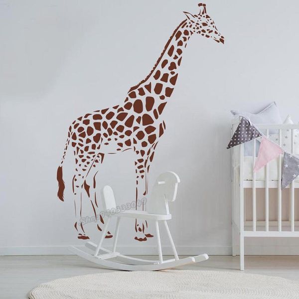 wall stickers huge giraffe animal decal safri decal-jungle africa deer sticker baby nursery decor c759
wall stickers huge giraffe animal decal safri decal-jungle africa deer sticker baby nursery decor c759