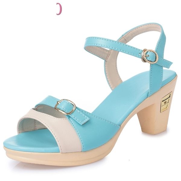 sandals women leather casual shoes fashion mother high heel mixed colors ladies summer 03f7, Black
sandals women leather casual shoes fashion mother high heel mixed colors ladies summer 03f7, Black