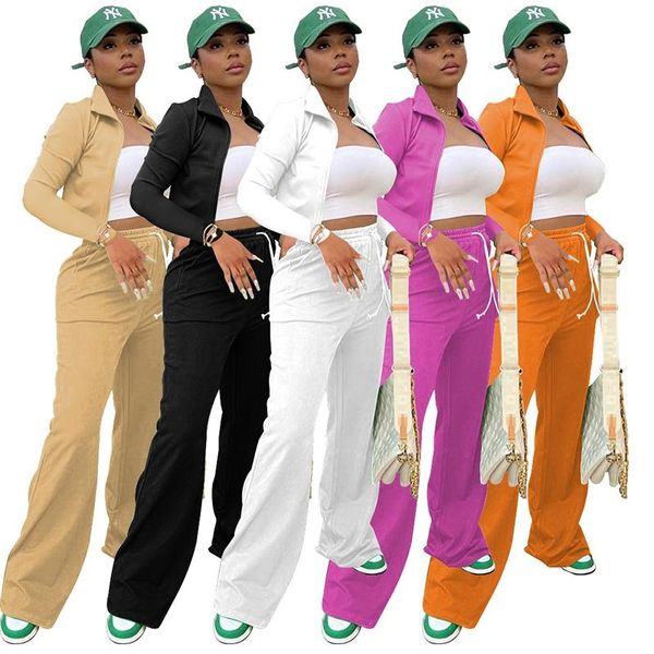 women's two piece pants women fashion set tracksuit solid long sleeve jacket and wide sportsuit streetwear casual matching, White
women's two piece pants women fashion set tracksuit solid long sleeve jacket and wide sportsuit streetwear casual matching, White