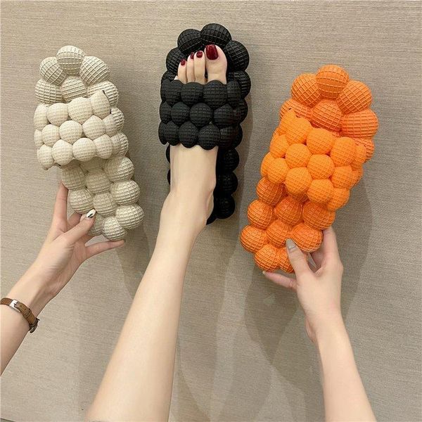 slippers summer lychee women's home shoes one word grid pattern thick bottom sandals ins trendy personality korean women, Black
slippers summer lychee women's home shoes one word grid pattern thick bottom sandals ins trendy personality korean women, Black