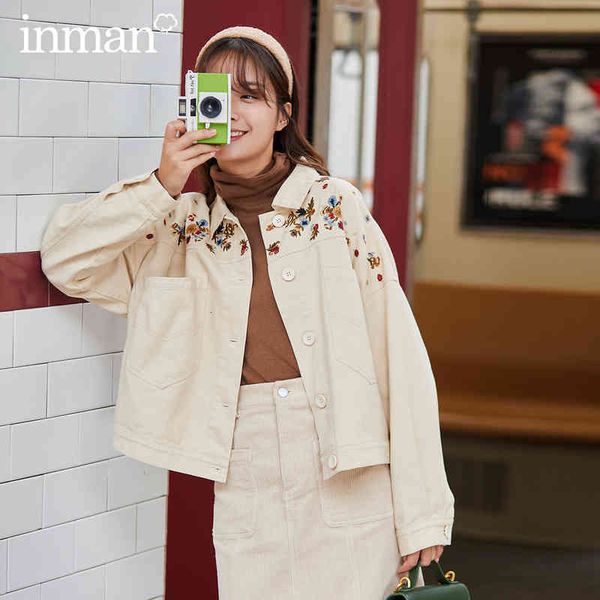 women's jackets jackets autumn winter lady short artsy embroidery long sleeve off shoulder jacket g1dp, Black;brown
women's jackets jackets autumn winter lady short artsy embroidery long sleeve off shoulder jacket g1dp, Black;brown