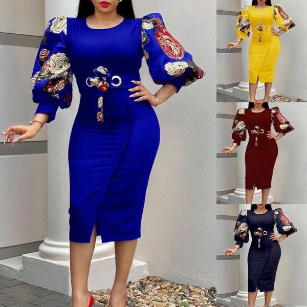 casual dresses blue bodycon for women 2021 elegant lantern sleeve summer dress floral print evening party african ladies clothing, Black;gray
casual dresses blue bodycon for women 2021 elegant lantern sleeve summer dress floral print evening party african ladies clothing, Black;gray