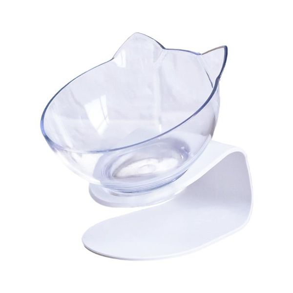 cat bowls & feeders non-slip single bowl with raised stand transparent dog pet feeder cartoon food feeding protect pet's neck
cat bowls & feeders non-slip single bowl with raised stand transparent dog pet feeder cartoon food feeding protect pet's neck