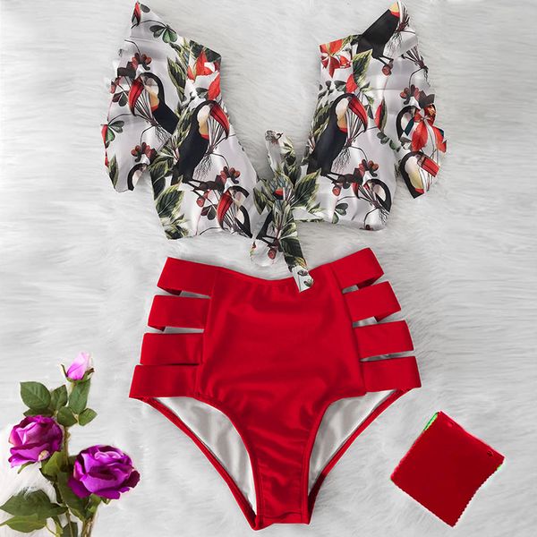 2021bikinis 2021 new double shoulder ruffle bikini set high waist swimwear women swimsuit v-neck bathing suit beach wear swim, White;black
2021bikinis 2021 new double shoulder ruffle bikini set high waist swimwear women swimsuit v-neck bathing suit beach wear swim, White;black