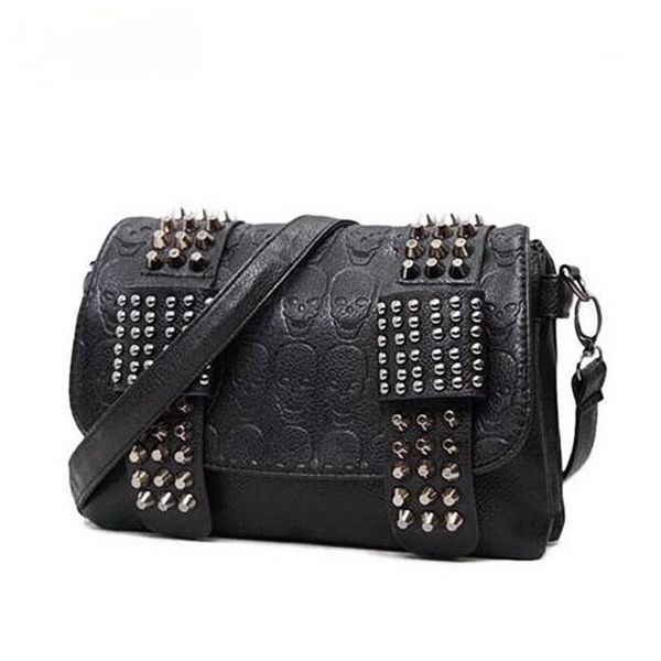 evening bags rivet women handbag pu leather shoulder skull bag punk crossbody for chain messenger purses
evening bags rivet women handbag pu leather shoulder skull bag punk crossbody for chain messenger purses