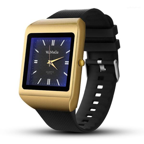 wristwatches womage brand gold case watch men's casual fashion watches clock kol saati silicone wristwatch masculino relojes d7, Slivery;brown
wristwatches womage brand gold case watch men's casual fashion watches clock kol saati silicone wristwatch masculino relojes d7, Slivery;brown