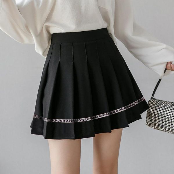 skirts women bodycon party mini high waist pleated slim solid color a-line skirt uniform flared short summer, Black
skirts women bodycon party mini high waist pleated slim solid color a-line skirt uniform flared short summer, Black