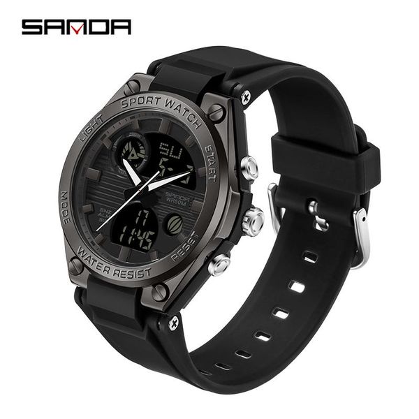 wristwatches sanda sports watch women multi-function waterproof led digital men's g style relogio masculino, Slivery;brown
wristwatches sanda sports watch women multi-function waterproof led digital men's g style relogio masculino, Slivery;brown